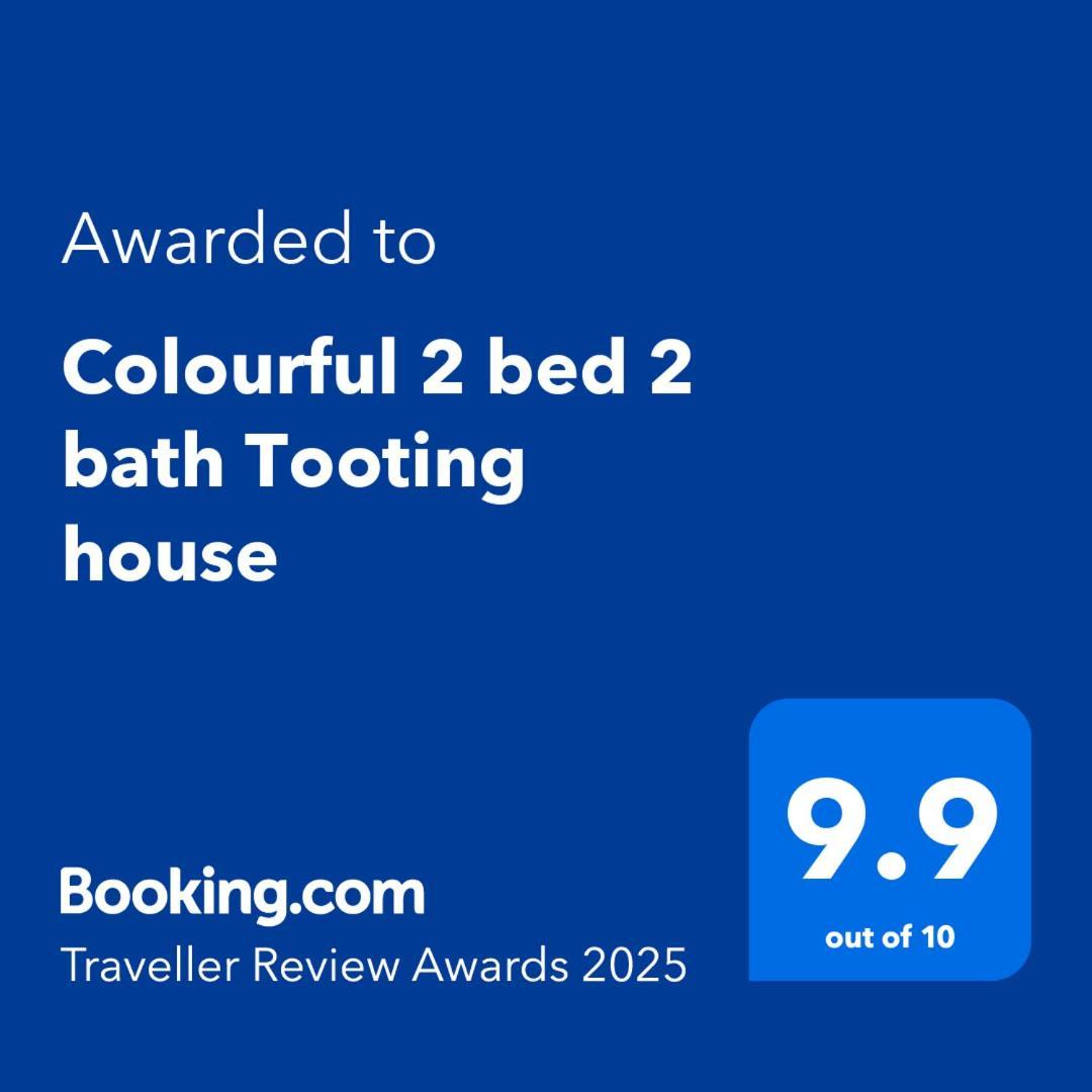 Colourful 2 Bed 2 Bath Tooting House Lägenhet London Exteriör bild